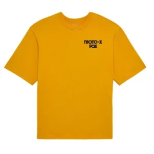 Футболка FOX OVERSIZE Short Sleeve Tee - MOTO-X [Mustard]